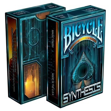 【USPCC撲克】Bicycle Synthesis Cyberpunk Playing cards blue 限量版