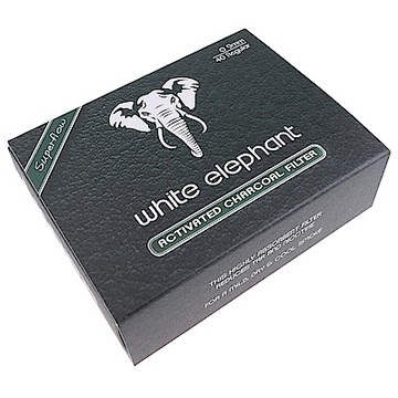 White-Elephant 白象-煙斗用9mm活性碳濾心~40支入
