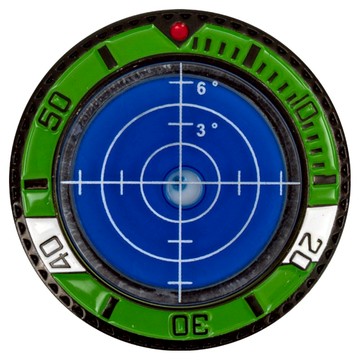 bebehome 高爾夫球二合一水平儀球位標  3.5 x 3.5cm  1個  綠色 + 藍色