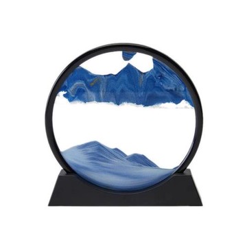 流沙畫沙漏擺件客廳電視柜裝飾品創意辦公室輕奢禮物房間大氣解壓