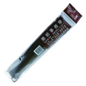 開明事務帶NO.280/黑/扁型/71cm/24條
