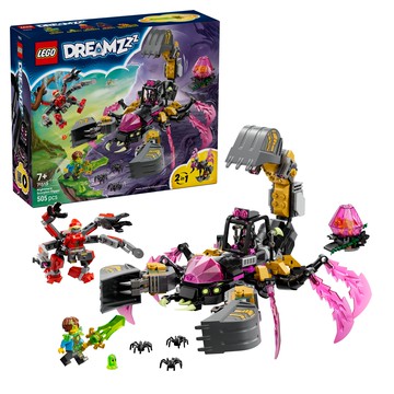 LEGO 71513 DREAMZzz系列 噩夢蠍子挖掘機 Nightmare Scorpion Digger  混合顏色  1個
