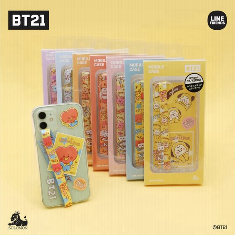 Bt21 公式グッズ モバイルケース ステッカー付 Mobile Case Iphoneケース ハンドストラップ アイフォンケース 通販 Lineポイント最大0 5 Get Lineショッピング