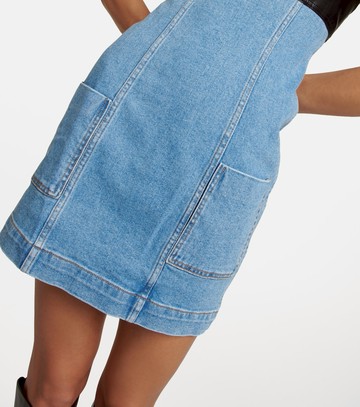 Staud Denim minidress