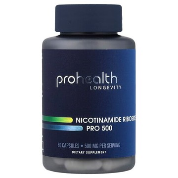 ProHealth Longevity, 煙酰胺核糖 Pro 500，60 粒膠囊