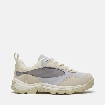Timberland 女款淺藍色低筒防水健行鞋｜A4276A1B
