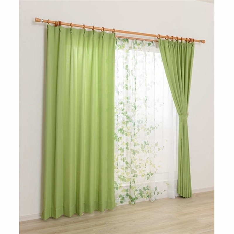 シンプルカーテン リーフ柄レース4枚セット カーテン レースセット Curtains Sheer Curtains Net Curtains ニッセン Nissen 通販 Lineポイント最大1 0 Get Lineショッピング