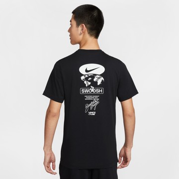 NIKE AS M NSW TEE CLUB SSNL 2 SU25 黑色 短袖 短T 男款 休閒 HJ0731-010