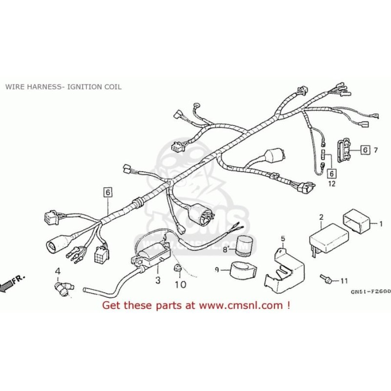 CMS CMS:シーエムエス (30410-GN5-832) UNIT COMP.，C.D.I. C100K2