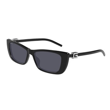 GUCCI 方形膠框太陽眼鏡(GG1681S-001 GG LOGO 系列)