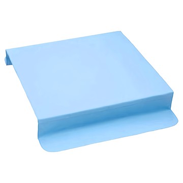 PLUS 心形嬰兒照護墊 超撥水透氣  藍色  100 x 150cm