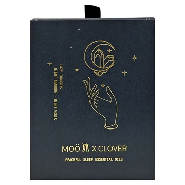 東安生技 夢17 MOO沐XCLOVER 放鬆舒眠精油組 (空間織品睡眠噴霧 50mL + 按摩睡眠精油 30mL)  1組
