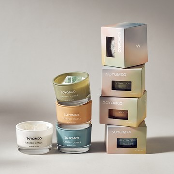 🔜 快速出貨【蝦米良品】SOYAMOO 晶石香薰臘燭 香氛石 香薰 熏香杯 晶石擴香香氛 情人節禮物 贈品送禮 生日禮物 聖誕節交換禮物