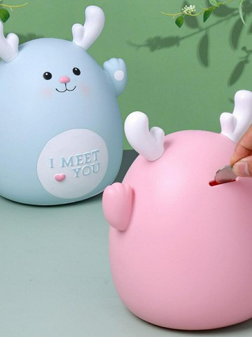 儲錢創意搪膠存錢卡通禮品男女生學生幼兒園生日禮物