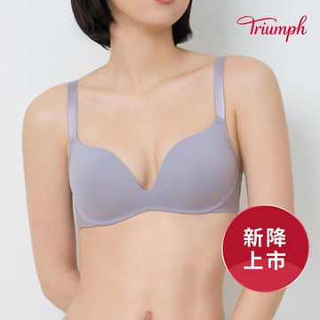 自在嚴選系列 魔術無鋼圈內衣 莫蘭迪灰