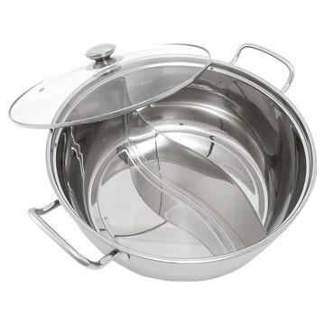 優得 304享樂鴛鴦鍋  28cm  1個