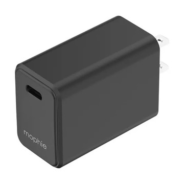 Mophie essentials 30W USB-C PD 壁式充電器組合 1M USB-C至USB-C纜線  黑色  1個