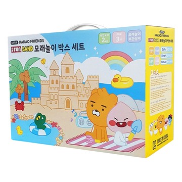 i Fun SAND Kakao Friends 玩沙盒裝套組  混和顏色  2.2kg  1套