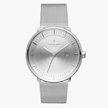 Nordgreen Philosopher哲學家極灰腕錶36mmPH36SIMESIBM