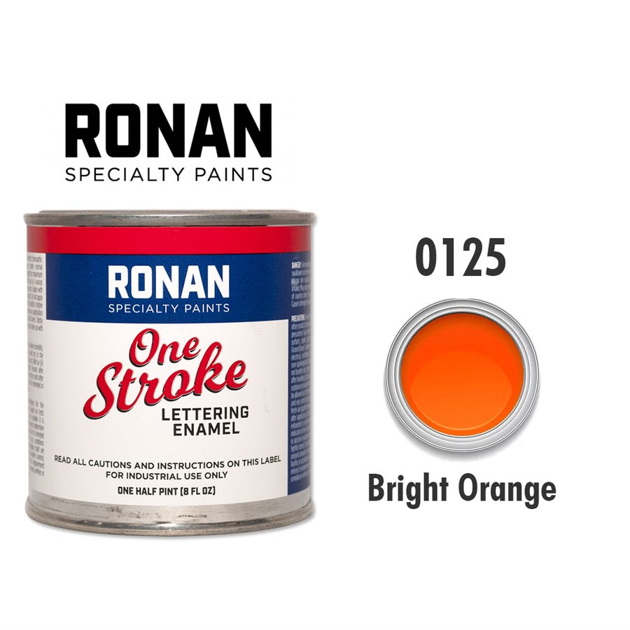 ブライト オレンジ 0125 ロナン ワンストローク ペイント (Ronan One Stroke Paint) 237ml ムーンアイズ  (MOONEYES) 通販 LINEポイント最大0.5%GET LINEショッピング