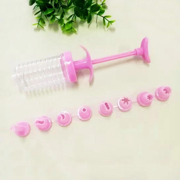 ［沐沐屋］塑料裱花器 曲奇餅裱花 烘培用具 裱花嘴 8件套組裱花器