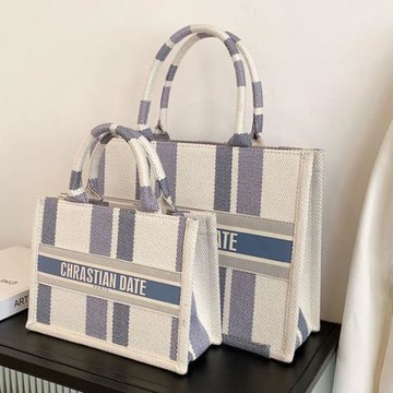 大容量包包女包夏季2022新款時尚百搭高級感帆布包網紅手提托特包