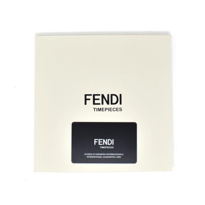 フェンディ FENDI 腕時計 F121031500T01 ISHINE BLACK DIAL アイシャイン ブラック ダイヤル シルバー スチール レディース  ブラック＋ホワイトシェル | LINEショッピング