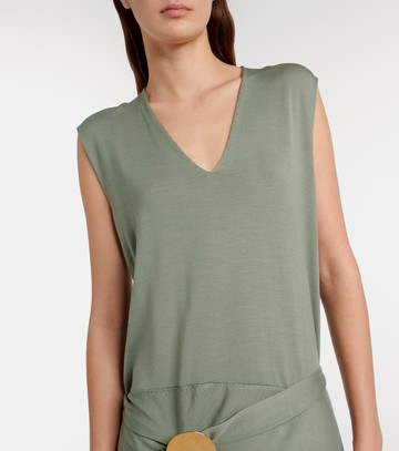 Jil Sander Virgin wool maxi dress