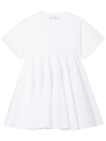 AZ FACTORY - Magnolia cotton T-shirt dress - women - Cotton - 34 - White