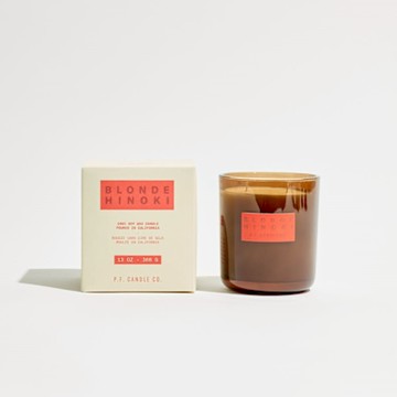 【P.F. CANDLE CO.】美國HI-FI手工香氛蠟燭13oz－黃金檜木(BLONDE HINOKI)