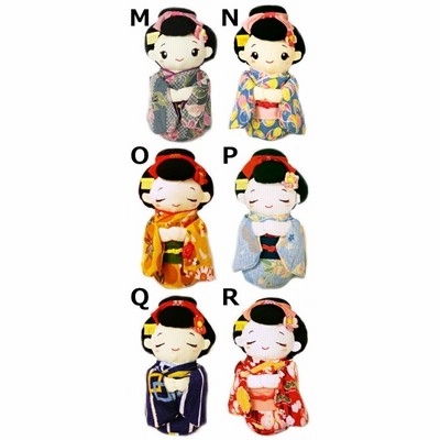 初春　舞妓さん　創作ちりめん人形　ちりめん人形　衣装人形 ぬいぐるみ 舞妓人形（小） 表情は4パターン 舞妓さん 舞妓