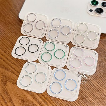 高級感彩色鏡頭膜 適用17promax鏡頭保護膜 高清鏡頭貼 iphone鏡頭貼