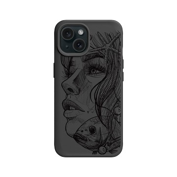 iPhone 15 SolidX 黑 - MYMY REVERZ TATTOO - MOOREA