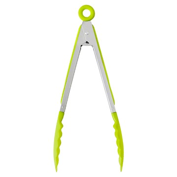 ibili 繽紛不沾餐夾 23cm 顏色隨機 不沾耐熱材質 輕鬆夾取 廚房分菜好幫手  1支