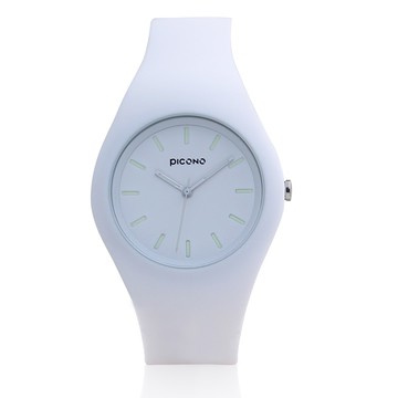 PICONO HAWA瑰麗極光系列運動手錶 白色 / HA-WA-02