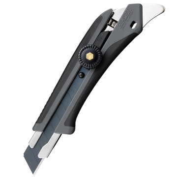 OLFA大型旋轉定鎖美工刀-黑 192B-GRY