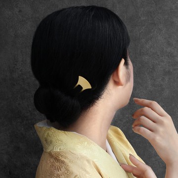 KANZASHI 簪 【koiki Wave / Hira-Gold】