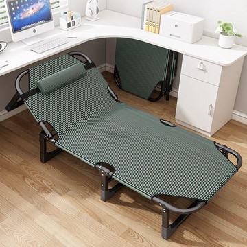 午休床 午睡床 辦公室折疊床 折疊床 折疊床單人家用簡易午休神器辦公室成人午睡行軍戶外小床陪護躺椅