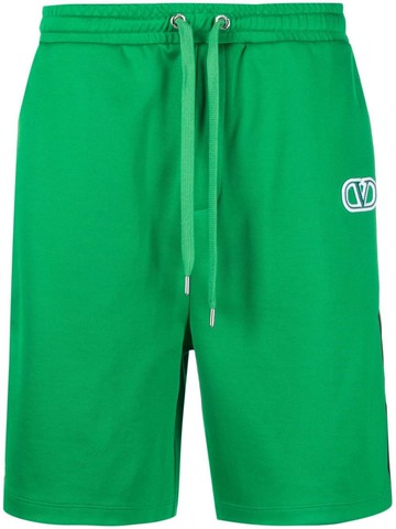Valentino `Vlogo` Patch Sweatshorts