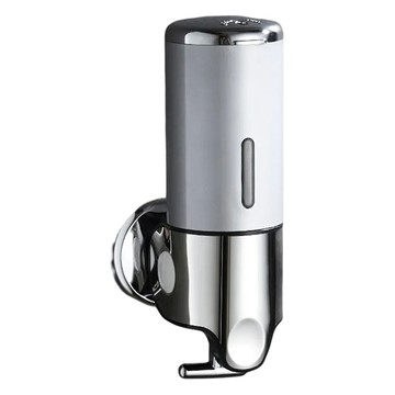 壁掛式拉桿皂液器  銀色  1個