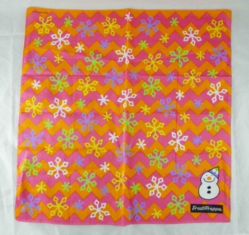 【震撼精品百貨】雪人~手帕『橘桃』