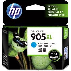 HP 905XL/905(T6M05AA)藍色 高容量原廠墨水匣 適用：HP OJ Pro 6960/6970/6950