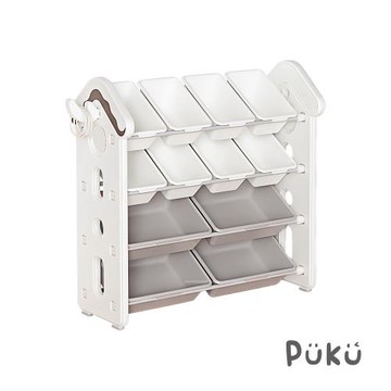 【PUKU藍色企鵝】「UNI有你宅」玩具收納櫃4+8件組