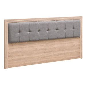 艾美鋸切橡木6尺床頭片