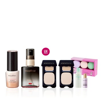 MAQuillAGE 心機彩粧 水蜜光定格噴霧組 買2送5