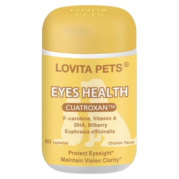 貓狗-LOVITA PETS愛維他寵物晶亮護眼膠囊60粒