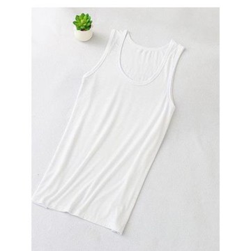 春夏季大碼背心男加肥加大運動背心肥佬寬松休閑莫代爾打底漢衫