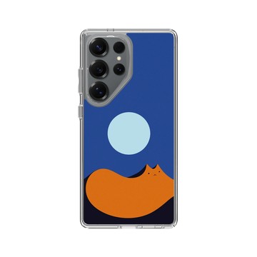 Galaxy S25 Ultra Clear 透明 - ilovedoodle (Lim Heng Swee) - Lunar Mirage Cat - 月光貓