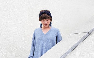 編織髮帶-花精系列/海棠