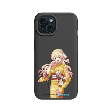 iPhone 15 SolidX 黑 - 桃鈴音音 Momosuzu Nene - 好冰好好吃ね～